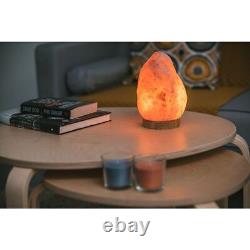 Himalayan Salt Lamp Dimmer Crystal Pink Rock Natural Healing Ioniser Home 5-6kg