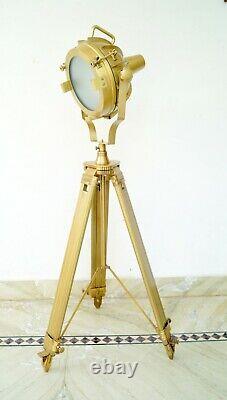 Hollywood Theater Spotlight Searchlight Floor Lighting Lamp With Tripod Stand