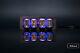 In-12 Nixie Tube Clock Assembled Wood Enclosure And Adapter 4-tubes By Millclock