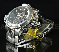 Invicta 50mm Subaqua Poseidon Bolt Chronograph TRITON Guard SS Bracelet Watch