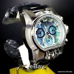 Invicta Reserve Magnum Bolt Zeus Diamond Platinum MOP Swiss Mvt 52mm Watch New