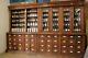 Large Budapest Apothecary/pharmacy/chemists Shop Display Cabinet Late 1800s