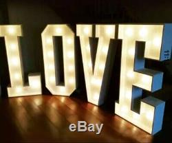 Large Love Letters Wedding Sign