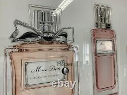 Large Pink Perfume 3D Picture with mirrored frame, perfume picture glass frame