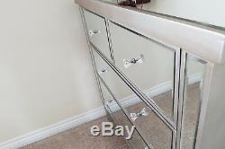 Lila Mirrored Chest of Drawers