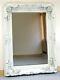 Louis Ornate Shabby Chic Vintage Large French Wall Mirror Cream 35 X 47