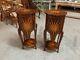 Lovely Pair Of Vintage Inlaid Bedside / Lamp Tables In Good Condition