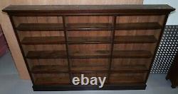 Lovely Victorian 1880 Mahogany & Oak Library Bookcase 169cm Tall 235cm Wide