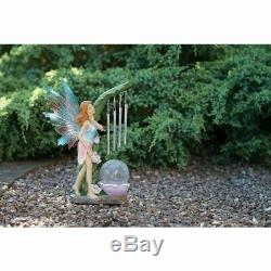 Magical Fairy Solar Wind Chimes Led Light Powered Colour Changing Garden Outdoor