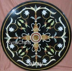 Marble Coffee Table Top Pietra Dura Art Decent Look Patio 30 Inches