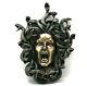 Medusa Head Of Snakes Gothic Wall Plaque Décor Statue Bronze Finish 14.57