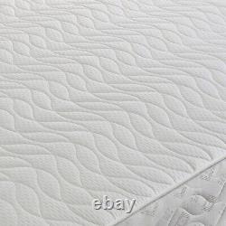 Memory Foam Mattress Luxury Sprung Mattress 3ft Single 4ft6 Double 5ft King 6ft