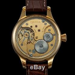 Men's Design Wrist Watch Vintage Mechanical 15 J Restored Swiss Omega Movement