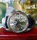 Mens Vintage Rolex Oyster Perpetual Datejust 36mm Silver Diamond Dial Watch