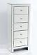 Mirrored Bedroom Furniture Chest Of 5 Drawers Tallboy Tall Narrow Venetian