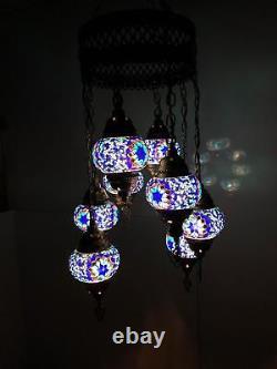 Mosaic Lamp Ceiling Lamp Oriental Lamp Turkey Mosaic 8 Lamps