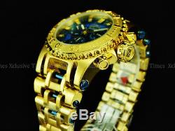 NEW Invicta 52mm Men's LE GOLD OUT JASON TAYLOR CHAOS Ronda Chronograph SS Watch