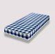 New Budget Luxury White Foam And Sprung 15 Cm Deep Mattress-2ft6 3ft 4ft 4ft6