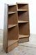 Pair Of Mid Century Triangular Heals Style Limed Oak Bookcases Shelves