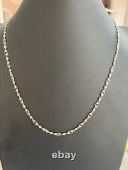 Platinum Art Deco style Diamond by the Yard Necklace 2.60 ct. 23'