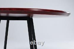 Poplar Epoxy Round Dining Table