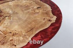 Poplar Epoxy Round Dining Table