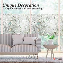 Premium 3D Reflective Decorative Frosted Etched Glass Effect Window Vinyl Film