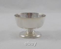 RARE 830 Silver Elegant Art Deco Style Ice Cream / Dessert Bowl