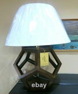 Ralph Lauren Home Collection RARE Table Lamp Wood Honeycomb DX34 GENUINE NEW