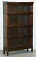 Rare Globe Wernicke Mahogany & Lead Lined Glass Legal Stacking Library Bookcase