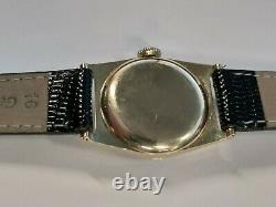 Rare Vintage Ross-pennell Movado Solid 14k Yellow Gold Manual Wind Watch