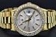 Rolex Watch President Day-date 18k Yellow Gold Custom Diamond Watch Bezel 36mm