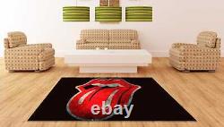 Rolling Stones Rug Exclusive Design Carpet Studio Living Room Decor Comfortab