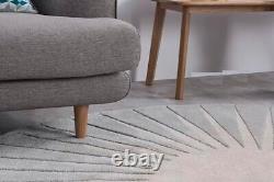 Round Hand-tufted 100% Wool For Living Room Area Rug Carpet For Bed Room Rug