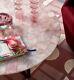 Round Rose Quartz Top Center Coffee Table, Handmade Furniture, Living Room Decor