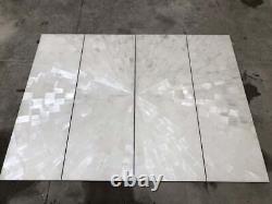 Selenite Top Dining Table, Crystal Sunbrust Table, Handmade Furniture, Home Deco