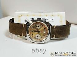Serviced Vintage Limited Edition ZODIAC Cushion Chronograph VALJOUX 7730 Watch