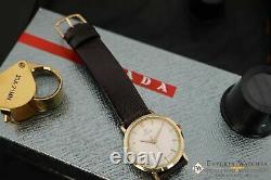 Serviced Vintage OMEGA Solid D&A Gold 14k 1958 Cal 520 Watch S-6586 Split Case