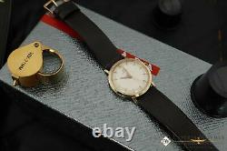 Serviced Vintage OMEGA Solid D&A Gold 14k 1958 Cal 520 Watch S-6586 Split Case