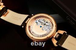 Stuhrling Emperors Grandeur 3919 Automatic 49mm Men's Skeleton Dual Time Watch