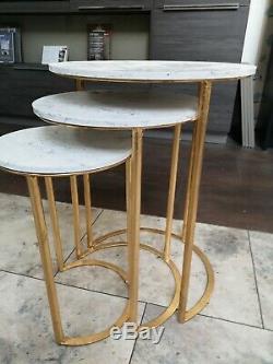 Swoon Editions Nest of 3 Cabo Side Tables