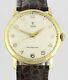Tudor Small Rose Solid Gold Vintage Mens Mint Condition Wrist Watch
