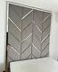 Tall Ceiling Headboard Wall Mount Chevron Panel Design 4ft6 5ft 6ft 80 Inch High