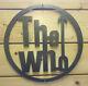 The Who Rock Band Large Metal Sign English Music Tommy Musical Decorative Art