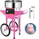 Vevor Cotton Candy Machine Withcart Commercial Electric Floss Machine Sugar Maker