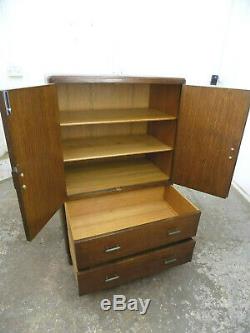 Vintage, 1920's, oak, art deco, tall boy, cupboard, drawers, cabinet, chest of drawers