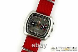 Vintage 1969 Dugena Doctor Medical Chronograph Pulsations Pulsometer watch w Box