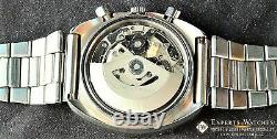 Vintage 1970's Bucherer 7000 Incabloc Chronograph Day Date Valjoux 7750 Watch