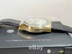 Vintage 1970s Heuer Chronograph Watch Valujoux 7765 1589 1611 1614 13-1 Box