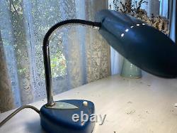 Vintage 60's Matsushita, National Fluorescent Stand Lamp, Made in Japan Blue HG